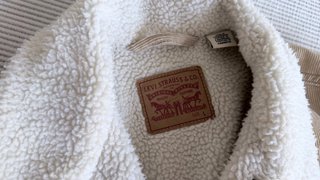 Chaqueta mujer Levi's Trucker Pana Beige (L)