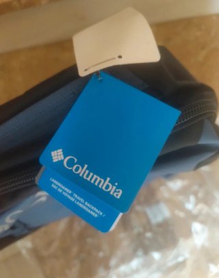 Mochila Columbia 32L Negra y Azul
