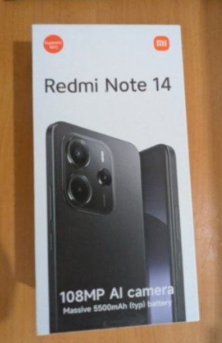 Xiaomi Redmi Note 14 Negro Nuevo