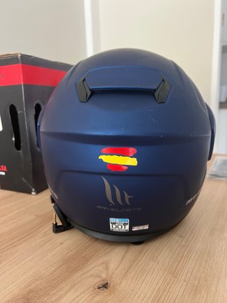 Casco Moto Integral MT Helmets Azul Talla XS