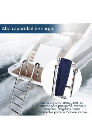 Escalera Acero Inox Piscina/Barco