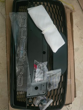 Parrilla Audi A7 Negra