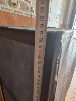 2 Scaffali in Legno e Tela
