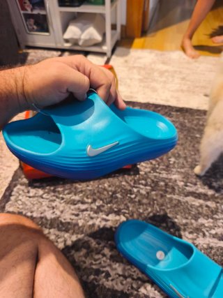 Chanclas Nike Azul