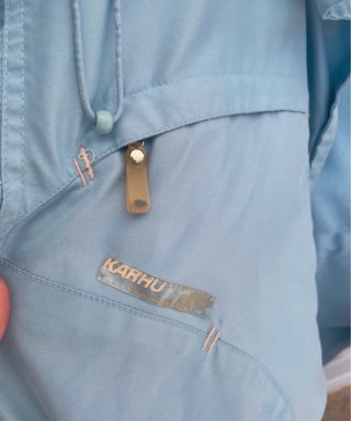 Parka Karhu azul talla M