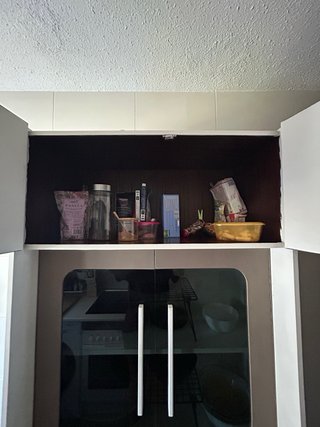 Armadio da cucina bianco e marrone a prezzo imbattibile