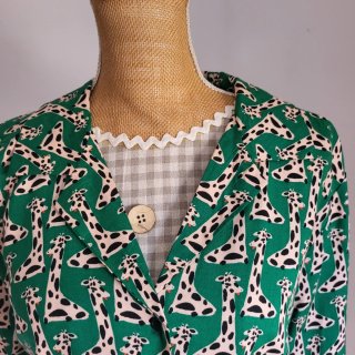 Camisa Compañía Fantástica Estampado Jirafa.T XS/S