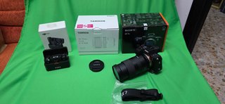 Sony Alpha III, Tamron 28-75, DJI Mic