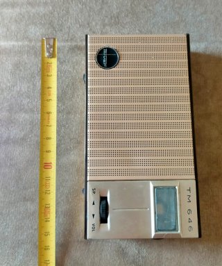 Radio Mivar TM 646 Transistor 1965