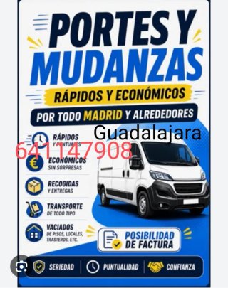 Portes y Mudanzas Rápidos y Económicos