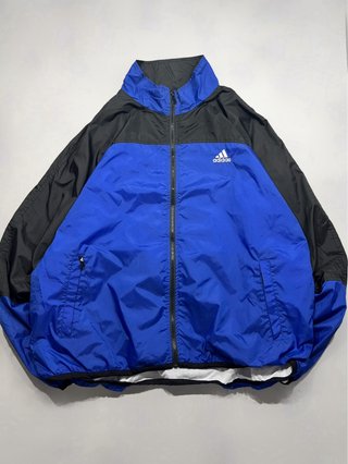 Chaqueta Adidas Azul y Negra