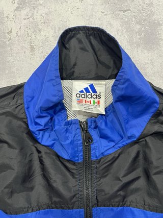 Chaqueta Adidas Azul y Negra