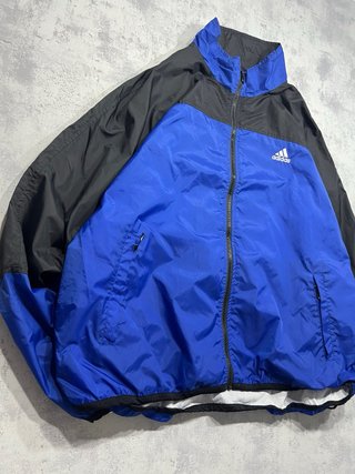 Chaqueta Adidas Azul y Negra