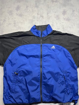 Chaqueta Adidas Azul y Negra