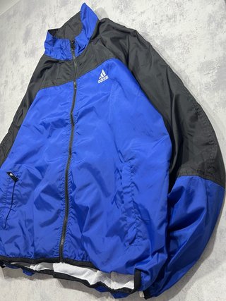 Chaqueta Adidas Azul y Negra