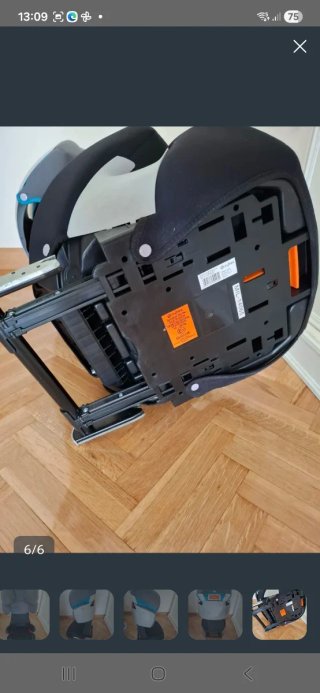 Silla coche Cybex Isofix 1-2-3