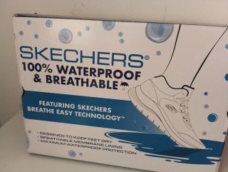 Skechers Waterproof All-Terrain Zapatillas Negras