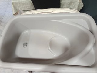 Bañera cambiador bebe