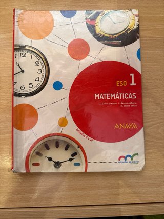 Matemáticas, ESO 1