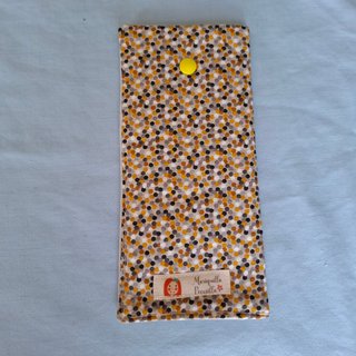 Funda gafas artesanal puntos multicolor