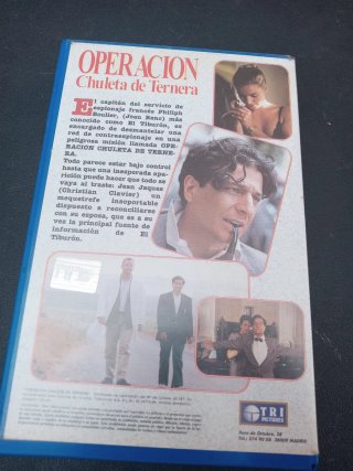 Película VHS Operación Chuleta de Ternera