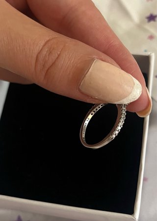 Anillo Pandora Corazón Plata