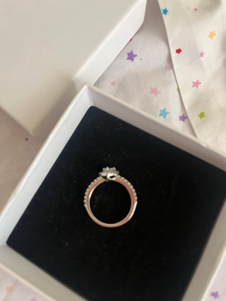 Anillo Pandora Corazón Plata