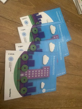 Libro de texto matemáticas. 1 de primaria.