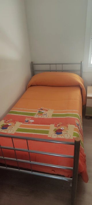 Cama individual 90x190cm con colchón