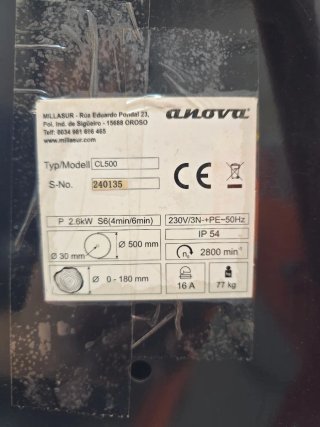 Picadora de leña Anova CL500