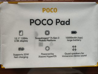 Tablet POCO Pad