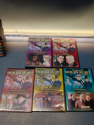 13 DVDs Las Aventuras de Sherlock Holmes
