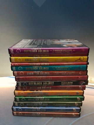 13 DVDs Las Aventuras de Sherlock Holmes