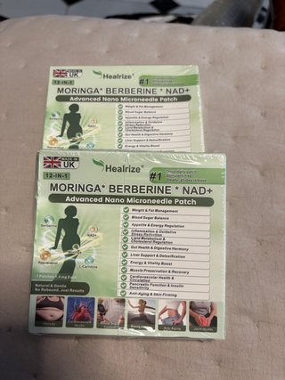 Lote de 6 cajas Parches Healrize Moringa