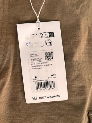 Helly Hansen Cargo Shorts Talla W32