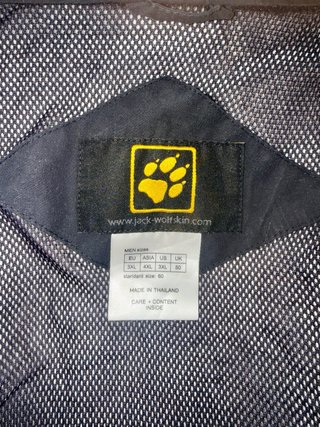 Chaqueta impermeable Jack Wolfskin Texapore hombre