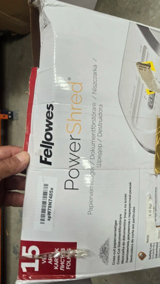 Destructora Fellowes 15 hojas