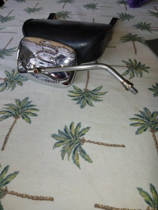 Retrovisor Free Spirit Harley Cromado