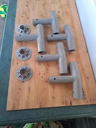 5 Conectores T para Piscina