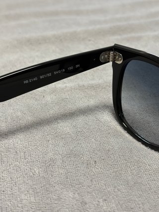 Gafas de Sol Ray-Ban Wayfarer Black/Gradient Grey