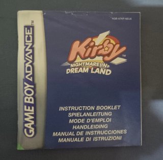 Kirby Nightmare in Dream Land GBA