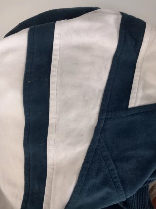 Sudadera Adidas Vintage Azul Blanca y Roja