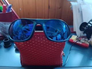 Occhiali da sole uomo blu