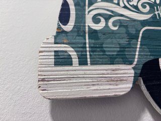 Carteles decorativos de madera