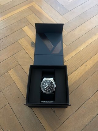 Reloj Viceroy Negro y Plateado