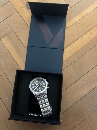 Reloj Viceroy Negro y Plateado