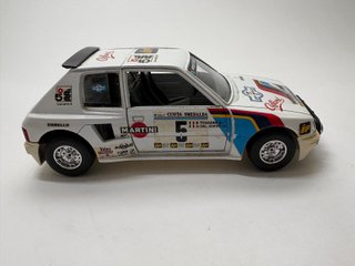 Burago Peugeot 205 Turbo 16 Rally Costa Smeralda