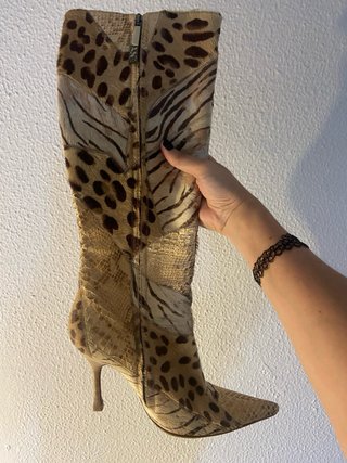Botas exótics de cuero piel