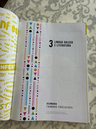 Lingua Galega e Literatura, 3 Secundaria, Fanfest.
