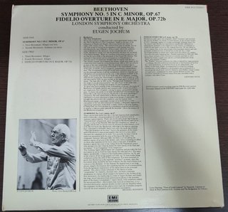 Vinilo Beethoven Symphony No.5 (Fidelio Overture)